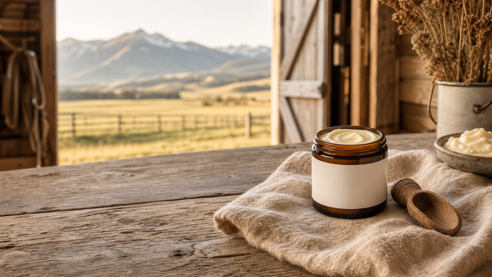 Teloven handcrafted tallow skincare from Montana
